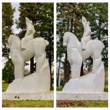 White Horse Statue Cleaning in Springfield, OR Thumbnail